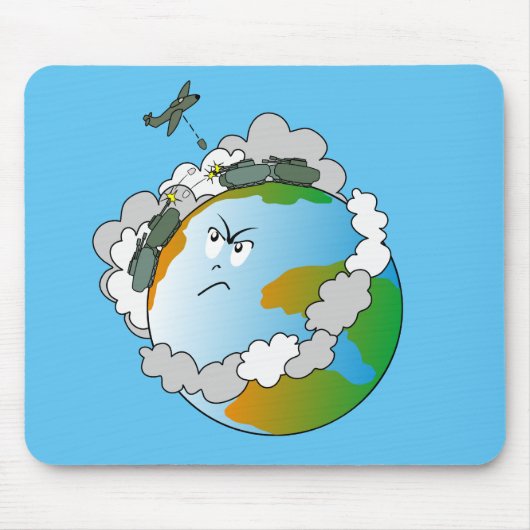 戦争だ! マウスパッド (正面)