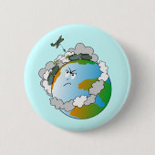 戦争だ！ 缶バッジ (正面)