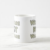 戦争でない福祉 コーヒーマグカップ (中央)