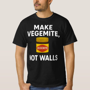戦争ではなくべジミート オーストラリアの結束 対 分裂 Tシャツ