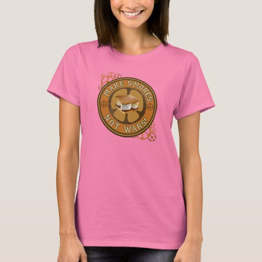 戦争ではなくアンチ戦争のユーモアを作る Tシャツ (正面)