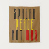 戦争ではなく平和を広める タペストリー (正面)