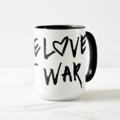 戦争ではなく愛する マグカップ (正面右)