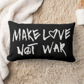 戦争ではなく愛する ランバークッション (ブランケット)