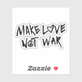 戦争ではなく愛を作る シール (シート)