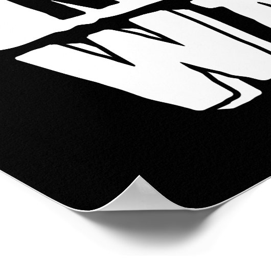 戦争ではなく芸術を世界平和アーティストにする ポスター (角)