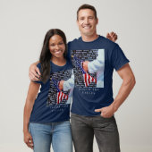 戦争で亡くなった勇敢な英雄たちへの追悼Tシャツ Tシャツ (ユニセックス)