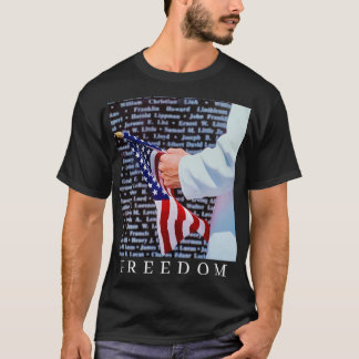 戦争で勇敢に戦った英雄たちへの追悼 Tシャツ