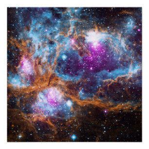 戦争と平和星雲 – NGC 6357 ポスター