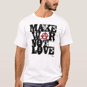 戦争ない愛を作って下さい Tシャツ (正面)