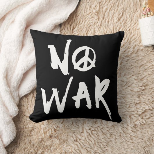 戦争なし クッション (ブランケット)