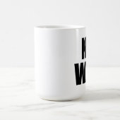 戦争なし コーヒーマグカップ (中央)