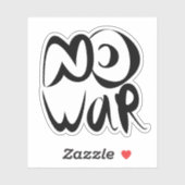 戦争なし シール (シート)