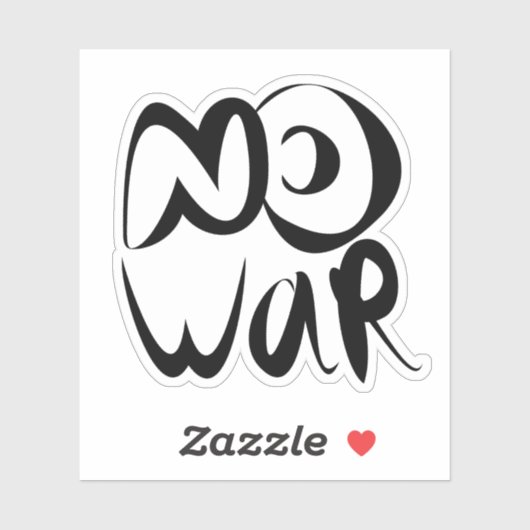 戦争なし シール (シート)