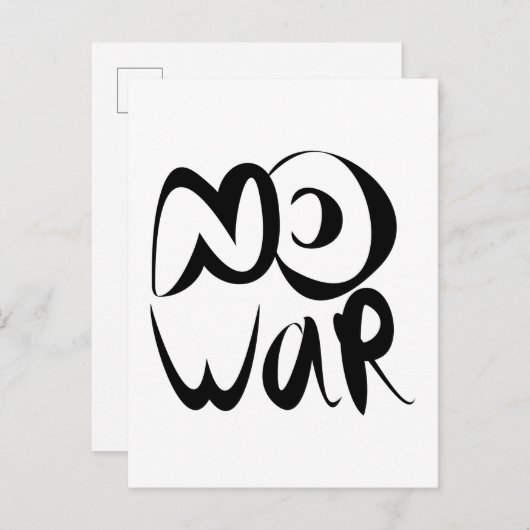 戦争なし ポストカード (正面/裏面)
