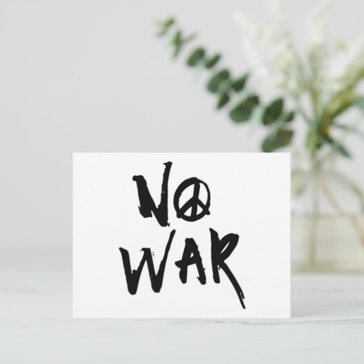 戦争なし ポストカード (スタンド正面)