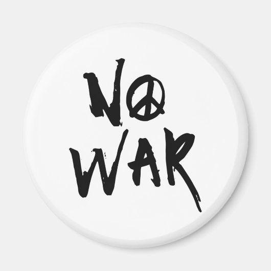 戦争なし マグネット (正面)
