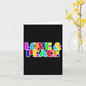 戦争なし – 平和運動のデザイン_8 カード (黄色い花)