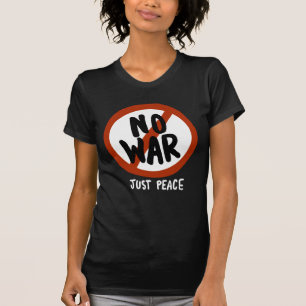 戦争なし-平和 Tシャツ
