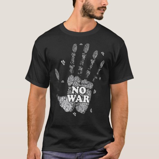 戦争なし Tシャツ (正面)