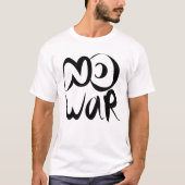 戦争なし Tシャツ (正面)
