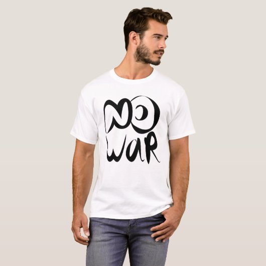 戦争なし Tシャツ (正面フル)