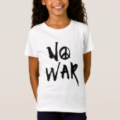 戦争なし Tシャツ (正面)