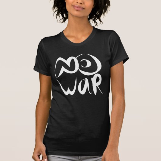 戦争なし Tシャツ (正面)