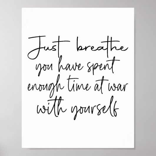 戦争に十分な時間を費やしただけで ポスター (正面)