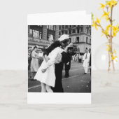 戦争のさようなら正方形に時々接吻すること カード (黄色い花)