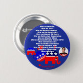 戦争のオンボタン 缶バッジ (正面&裏面)