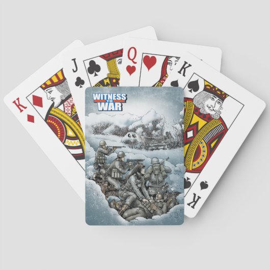 戦争のカード遊を見る トランプ (裏面)