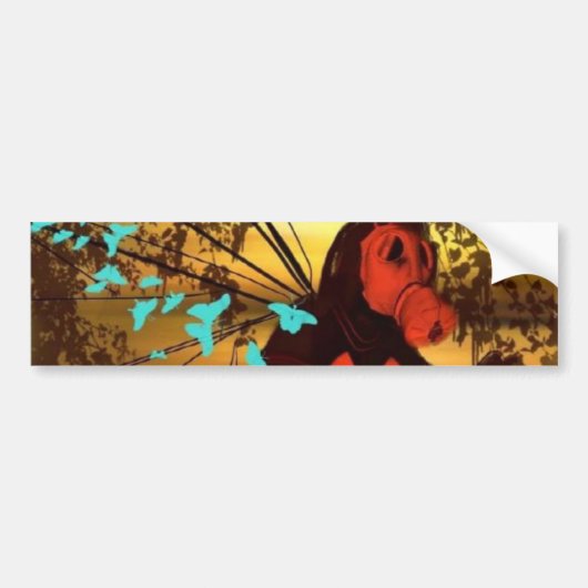 戦争のバンパーステッカー バンパーステッカー (正面)