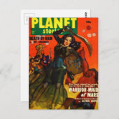 戦争の乙女オン火星 ポストカード (正面/裏面)