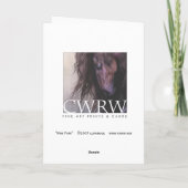 戦争の子馬Notecard カード (裏面)