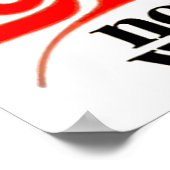 戦争の平和ではなく愛を作るポスター ポスター (角)