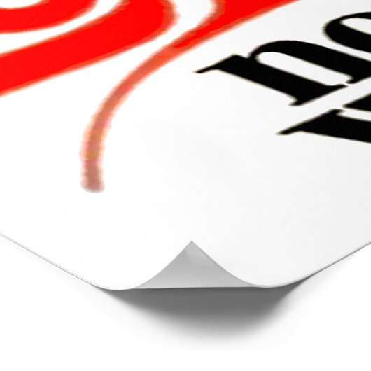 戦争の平和ではなく愛を作るポスター ポスター (角)