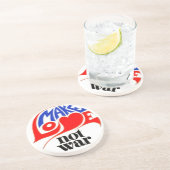 戦争の平和ではなく愛を作る コースター (側面)