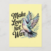 戦争の平和を実現させない愛を育てる ポストカード (正面)