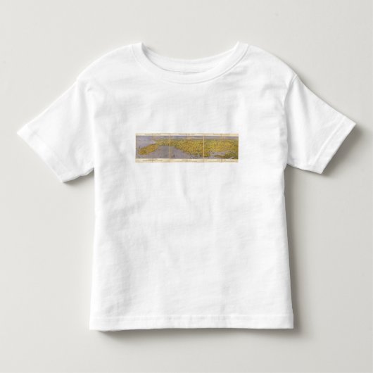 戦争の座席の合成のパノラマ トドラーTシャツ (正面)