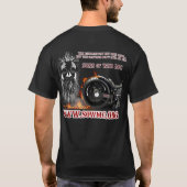 戦争の息子たち サポートTシャツ Tシャツ (裏面)