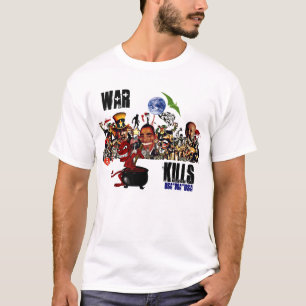 戦争の殺害 Tシャツ