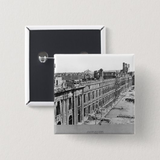 戦争の災害 缶バッジ (正面&裏面)