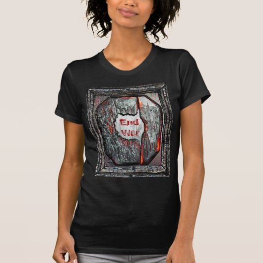 戦争の終焉 Tシャツ (正面)