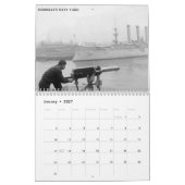 戦争の缶 カレンダー (1月 2027)