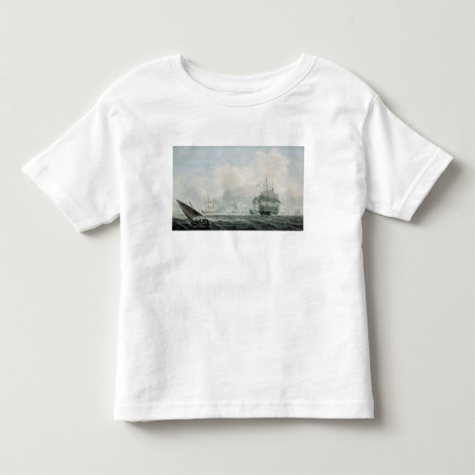 戦争の英国の船 トドラーTシャツ (正面)