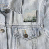 戦争の英国の船 缶バッジ (インサイチュ)