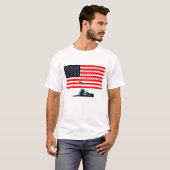 戦争の退役軍人に Tシャツ (正面フル)