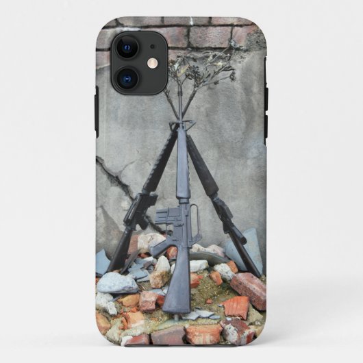 戦争の銃 Case-Mate iPhoneケース (裏面)