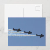 戦争の飛行機 ポストカード (正面/裏面)